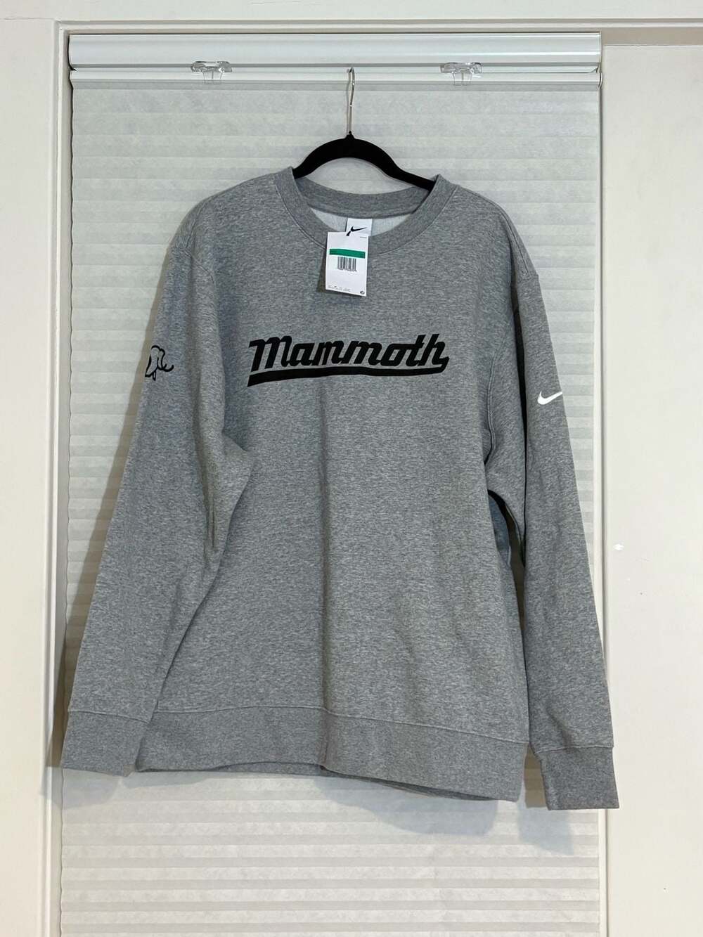 Nike Mammoth Golf Sweatshirt Size XL Grey Crewneck